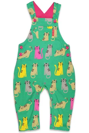 Toby Tiger Latzhose Latzhose mit Kätzchen Druck - Verkäufer: GmbH