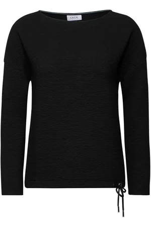 CECIL Sweatshirt - Glitzerndes langarm Shirt - Sweatshirt mit Glitzereffekt - Verkäufer: Schneider Fashion Store