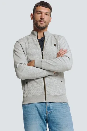 No Excess Sweater Sweatshirt mit Vollreißverschluss