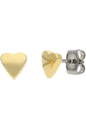 Boccia Paar Ohrstecker Kinderohrstecker Herz 05077-02 Titan vergoldet (kein Set, 2-tlg., inkl. edelm Schmucketui) - Verkäufer: Juwelier-Bacak