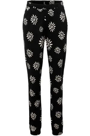 Aniston Schlupfhose mit trendigen Blütenprint allover - NEUE KOLLEKTION