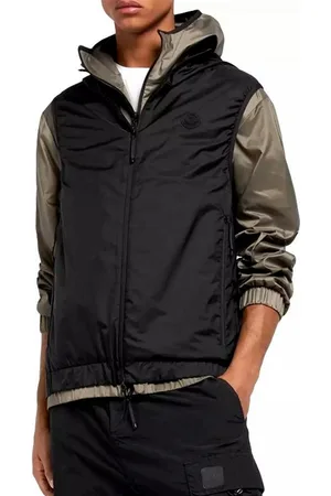 Moncler Funktionsweste Vallese Unisex Jacke Mit einer praktischen Kapuze, ideal für alle Wetterlagen - Verkäufer: eldigo