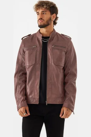 Bolongaro Lederjacke FABIO RACER Weiches Leder, gewalktes Finish, Panel-Details - Verkäufer: GoJungo GmbH