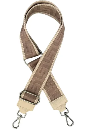 Adel Bags Schulterriemen Taschengurt Beige, Verstellbarer Taschenriemen, 5cm Breit hergestellt in Italien - Verkäufer: