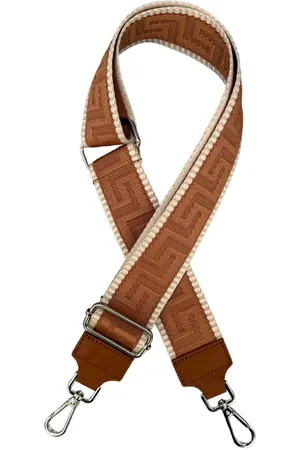 Adel Bags Schulterriemen Schulterriemen Taschengurt Cognac Braun, Verstellbar, 5cm Breit hergestellt in Italien - Verkäufer: