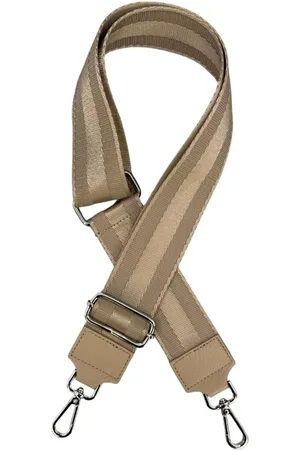 Adel Bags Schulterriemen Taschengurt Taupe, Verstellbarer Taschenriemen, 5cm Breit hergestellt in Italien - Verkäufer: