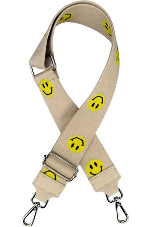 Adel Bags Schulterriemen Taschengurt Beige, Verstellbarer Taschenriemen, 5cm Breit hergestellt in Italien - Verkäufer: