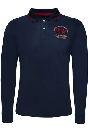 La Martina Langarm-Poloshirt XMP307 Herren - Verkäufer: Tauro