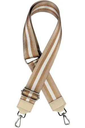 Adel Bags Schulterriemen Taschengurt Beige, Verstellbarer Taschenriemen, 5cm Breit hergestellt in Italien - Verkäufer:
