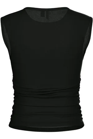 Only & Sons Shirttop - Top PCMADISON - Ärmellos, Raffung, Stretch-Material - Verkäufer: Schneider Fashion Store