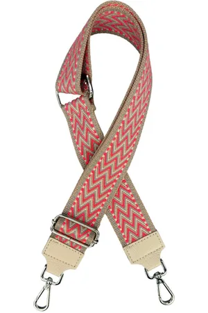 Adel Bags Schulterriemen Taschengurt Beige, Verstellbarer Taschenriemen, 5cm Breit hergestellt in Italien - Verkäufer: