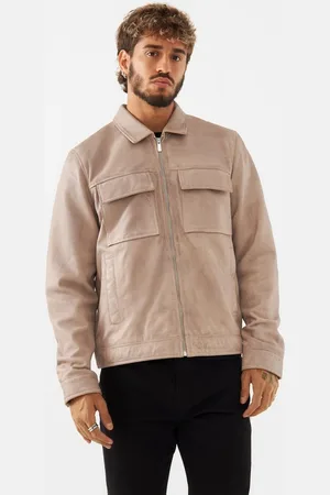 Bolongaro Lederjacke SAMUAL WORKER Weiches Leder, gewalktes Finish, Taschendetails - Verkäufer: GoJungo GmbH