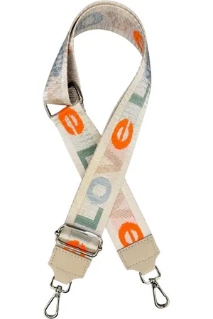 Adel Bags Schulterriemen Taschengurt Beige, Verstellbarer Taschenriemen, 5cm Breit hergestellt in Italien - Verkäufer:
