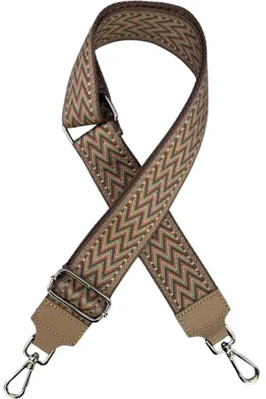 Adel Bags Schulterriemen Taschengurt Taupe, Verstellbarer Taschenriemen, 5cm Breit hergestellt in Italien - Verkäufer: