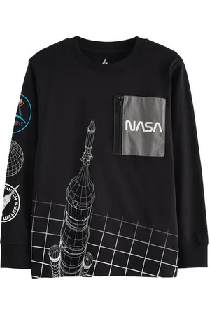 Next Langarmshirt Lizenziertes Langarmshirt aus Baumwolle, NASA (1-tlg) - Verkäufer: Germany GmbH
