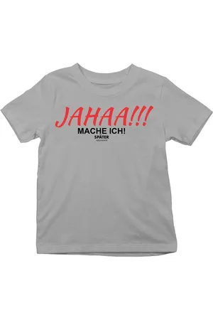 Youth Designz T-Shirt "JAHAA mache ich später" Kinder T-Shirt Mädchen & Jungen witzig Print mit Lustigen Aufdruck für Kinder - Verkäufer: EmDa Trading GmbH