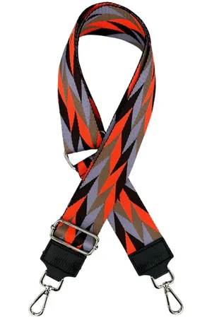 Adel Bags Schulterriemen Taschengurt Schwarz, Verstellbarer Taschenriemen, 5cm Breit hergestellt in Italien - Verkäufer: