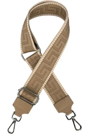 Adel Bags Schulterriemen Taschengurt Taupe, Verstellbarer Taschenriemen, 5cm Breit hergestellt in Italien - Verkäufer: