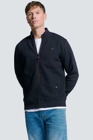 No Excess Sweater Sweatshirt mit Vollreißverschluss