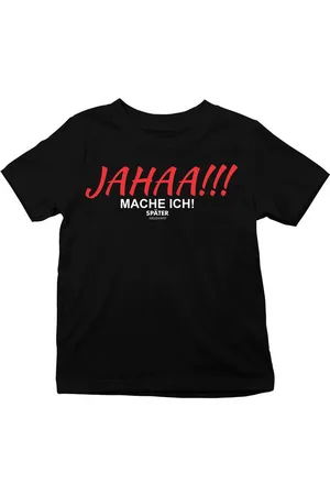 Youth Designz T-Shirt "JAHAA mache ich später" Kinder T-Shirt Mädchen & Jungen witzig Print mit Lustigen Aufdruck für Kinder - Verkäufer: EmDa Trading GmbH