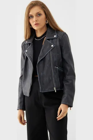 Bolongaro Lederjacke MELISSA Weiches Leder, Asymmetrisch - Verkäufer: GoJungo GmbH