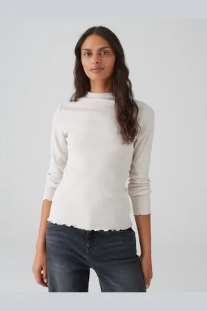 Opus Langarmshirt Rippshirt SONINCHEN Slim aus weichem Jersey - Verkäufer: GmbH | someday GmbH