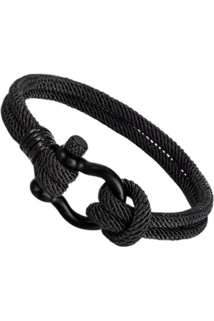 Karma Armband Damen Textil od. Braun Damenarmband Textilarmband (Textil & Metall), modern Damenschmuck Geschenk für Sie - Verkäufer: Sanixa