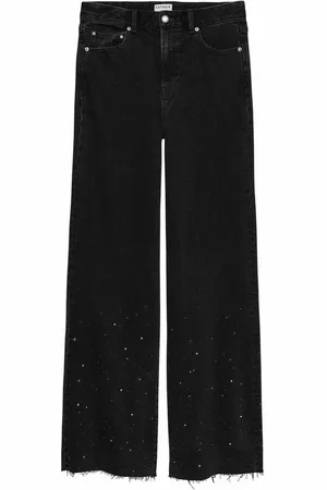 Catwalk Junkie Loose-fit-Jeans - Loose Fit Jeans mit Metallischen Strasssteinen - Verkäufer: Schneider Fashion Store