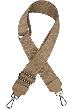 Adel Bags Schulterriemen Taschengurt Taupe, Verstellbarer Taschenriemen, 5cm Breit hergestellt in Italien - Verkäufer: