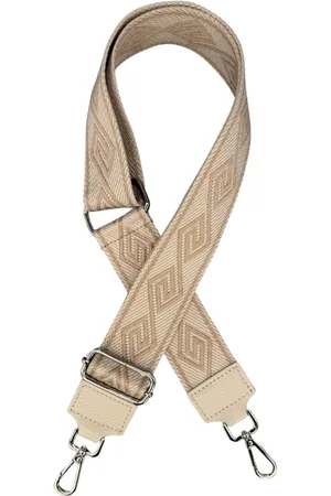 Adel Bags Schulterriemen Taschengurt Beige, Verstellbarer Taschenriemen, 5cm Breit hergestellt in Italien - Verkäufer: