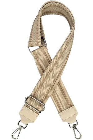 Adel Bags Schulterriemen Taschengurt Beige, Verstellbarer Taschenriemen, 5cm Breit hergestellt in Italien - Verkäufer: