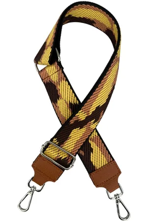 Adel Bags Schulterriemen Schulterriemen Taschengurt Cognac Braun, Verstellbar, 5cm Breit hergestellt in Italien - Verkäufer:
