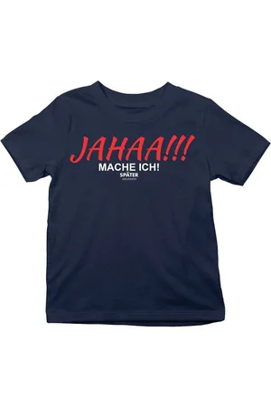 Youth Designz T-Shirt "JAHAA mache ich später" Kinder T-Shirt Mädchen & Jungen witzig Print mit Lustigen Aufdruck für Kinder - Verkäufer: EmDa Trading GmbH