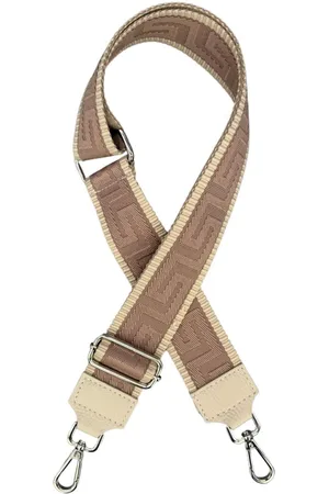 Adel Bags Schulterriemen Taschengurt Beige, Verstellbarer Taschenriemen, 5cm Breit hergestellt in Italien - Verkäufer: