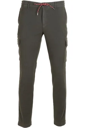 Alberto Chinohose Herren Cargohose John - olive 35/32 (1-tlg) - Verkäufer: Mack Mode