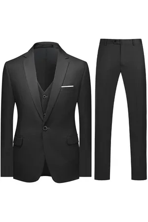 Allthemen Anzug (3 tlg, Anzug Set) Herren Slim Fit Anzüge Komplett 3 Teilig moderner Businessanzug - Verkäufer:
