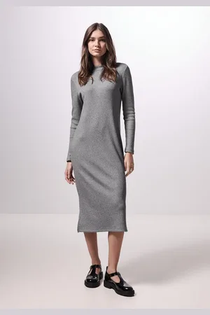 Street one Strickkleid mit Rundhalsausschnitt