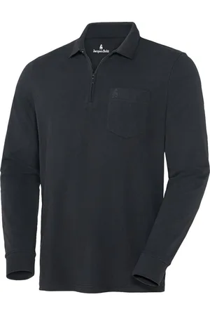 Jacques Britt Langarm-Poloshirt Superweich mit hohem Baumwoll-Anteil - Verkäufer: Vorteilshop