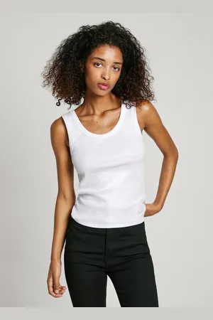 Pepe Jeans Tanktop LACEY in schimmernder Optik