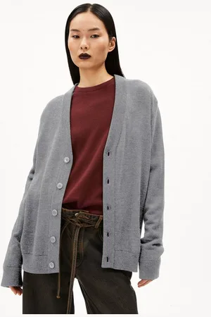 Armedangels Cardigan KAARDON ICONIC Unisex (1-tlg., Relaxed Fit) Strickjacke Relaxed Fit aus Bio-Merino Wolle - Verkäufer: