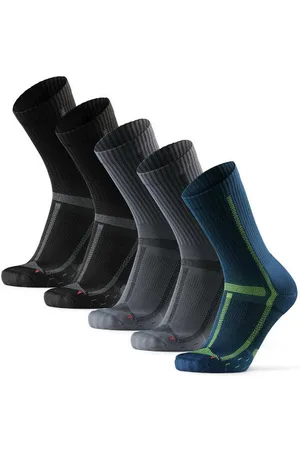 DANISH ENDURANCE Basicsocken Long Distance Crew (5-Paar) Wadenlange Sportsocken für Läufer, Anti-Blasen & Rutschfest - Verkäufer: GoJungo GmbH