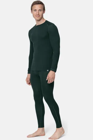 DANISH ENDURANCE Funktionsshirt Merino Baselayer Funktionsunterwäsche Set, Langarm Shirt & Hose, Temperaturregulierend - Verkäufer: GoJungo GmbH