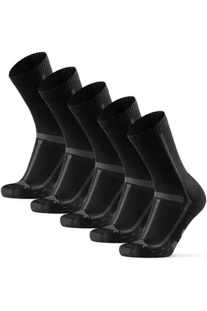DANISH ENDURANCE Basicsocken Long Distance Crew (5-Paar) Wadenlange Sportsocken für Läufer, Anti-Blasen & Rutschfest - Verkäufer: GoJungo GmbH