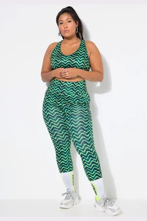 STUDIO UNTOLD Funktionshose Sport-Tights High Waist Alloverdruck - Verkäufer: Popken Fashion Group