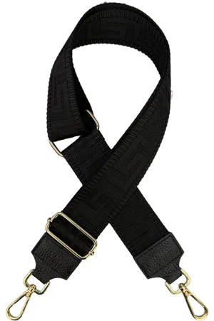 Adel Bags Schulterriemen Taschengurt, Verstellbar, Gold, 5cm Breiter Schultergurt hergestellt in Italien - Verkäufer: