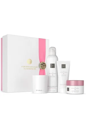 Rituals Pflege-Geschenkset The Ritual of Sakura Luxus-Set M, 4-tlg., Erfrischend mit dem zarten Aroma von Kirschblüten und Reismilchpflege. - Verkäufer: PRINIDOR-HANDEL