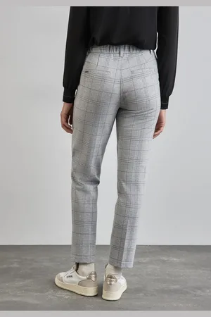 Street one Chinohose mit Karo Muster