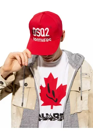 Dsquared2 Baseball Cap Danger Brothers Icon Logo Cap Kappe Verstellbarer Riemen mit Schnallenverschluss - Verkäufer: eldigo