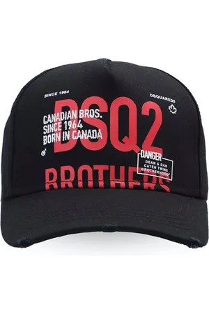 Dsquared2 Baseball Cap Danger Brothers Icon Logo Cap Kappe Verstellbarer Riemen mit Schnallenverschluss - Verkäufer: eldigo