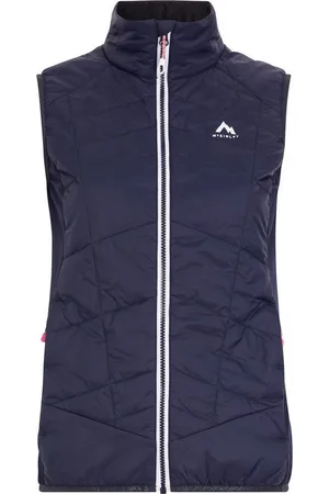 mc kinley Funktionsweste Da.-Weste Sansa HYB VST W NAVY/RED WINE - Verkäufer: Supersportler